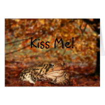 Embrassez la grenouille cartes