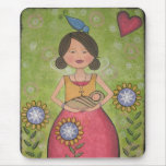 Embrassez votre coeur - Mousepad Tapis De Souris
