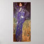 Emilie Floege par : Affiche de Gustav Klimt