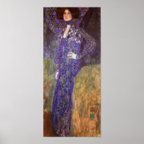 Emilie Floege par : Affiche de Gustav Klimt
