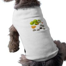 Emoticons engraçados roupas para cães