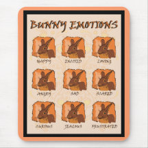 ÉMOTIONS - CHOCOLAT TAPIS DE SOURIS