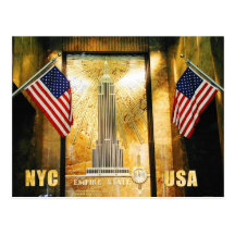 Empire State Building, New York City Carte Postale