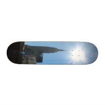 Empire State Building op een Skateboard