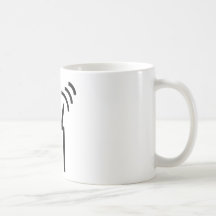 employé de bureau tasse