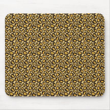 Empreinte de léopard Mousepad Tapis De Souris