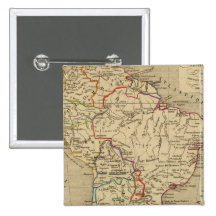 En 1840 d'Amerique Meridionale Badges Avec Agrafe