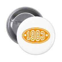 en 1983 badge avec épingle