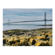 En avant pont en route cartes postales