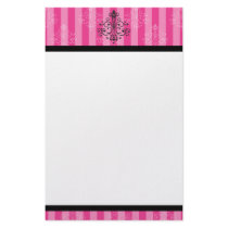 En filigrane et Flourish Papier À Lettre Personnalisable