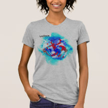 "EN wolf" door Inkeping T Shirt