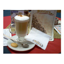 En Xela de café Carte Postale