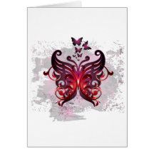 ENCHANTING-BUTTERFLY CARTE DE VŒUX