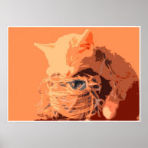 Endormi à la roue posters