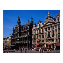 Endroit grand, Bruxelles, Belgique Carte Postale