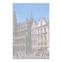 Endroit grand, Bruxelles, Belgique Papier À Lettre Customisable