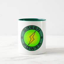 Énergie verte tasse à café