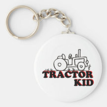 Enfant de tracteur porte-clefs