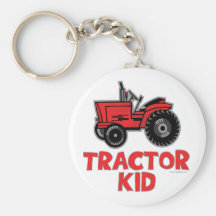 Enfant de tracteur porte-clés