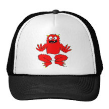 enfant en bas âge de monstre casquette