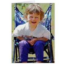 Enfant en bas âge d'enfant dans une poussette (1) cartes