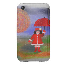 enfant et pluie coque Case-Mate iPhone 3