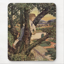 Enfant vintage, terre étrangère, Jessie Willcox Sm Tapis De Souris