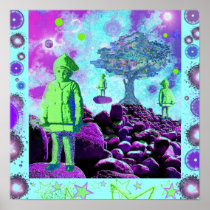 Enfants de l'arbre pleurant