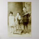 Enfants vintages poster