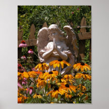 Engel 2 van de tuin posters