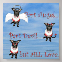 Engel/Duivel Print