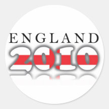 ENGELAND 2010 RONDE STICKER