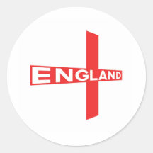 Engeland Ronde Stickers