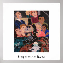 Engels douleurposter van L'experience
