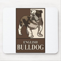 Engelse Buldog Muis Matten