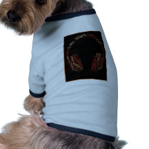 EnjoyMusicHeadphones Shirt Voor Honden