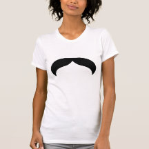 Enkel Snor T-shirts