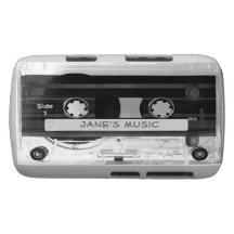 Enregistreur à cassettes audio de musique sur la c coque blackberry bold