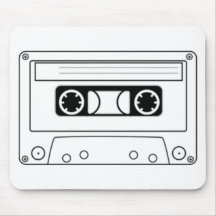 Enregistreur à cassettes tapis de souris