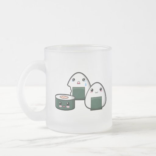 Ensemble de sushi mug à café