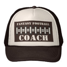 Entraîneur de football américain d'imaginaire casquette de camionneur