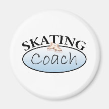 Entraîneur de patinage artistique aimants pour réfrigérateur