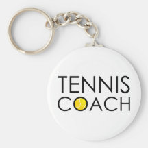 Entraîneur de tennis porte-clef