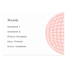 Entreprise constituée en société de globe en paste cartes de visite personnelles