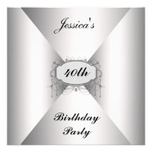 Enveloppe de blanc d'invitation de fête d'annivers