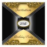Enveloppe d'invitation toute couleur d'or d'annive