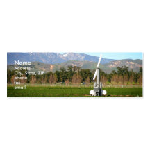 éolienne modèles de cartes de visite