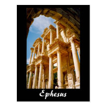 ephesus bibliotheek Turkije Wens Kaart
