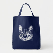 Épicerie Fourre-tout de chat de gingembre Sac Fourre-tout