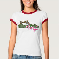 Épouse de police militaire t-shirts